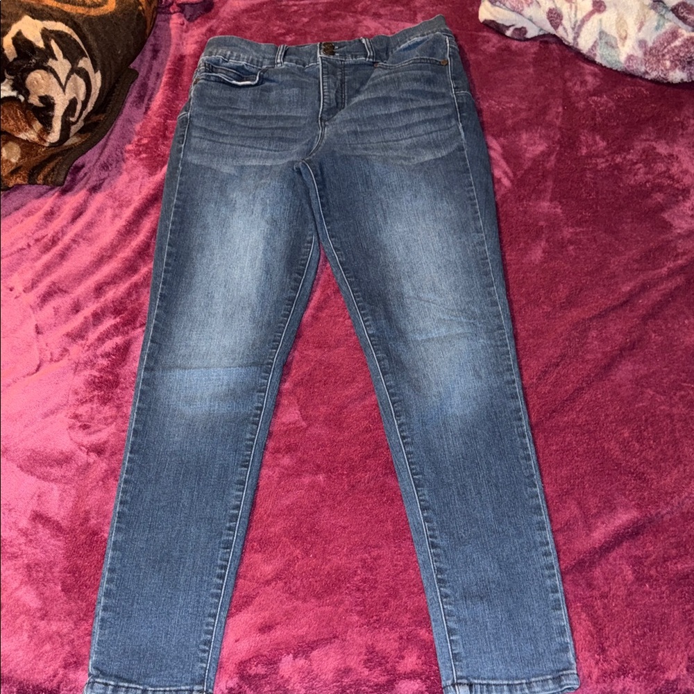 Sofia by Sofia Vergara Blue Skinny Jeans